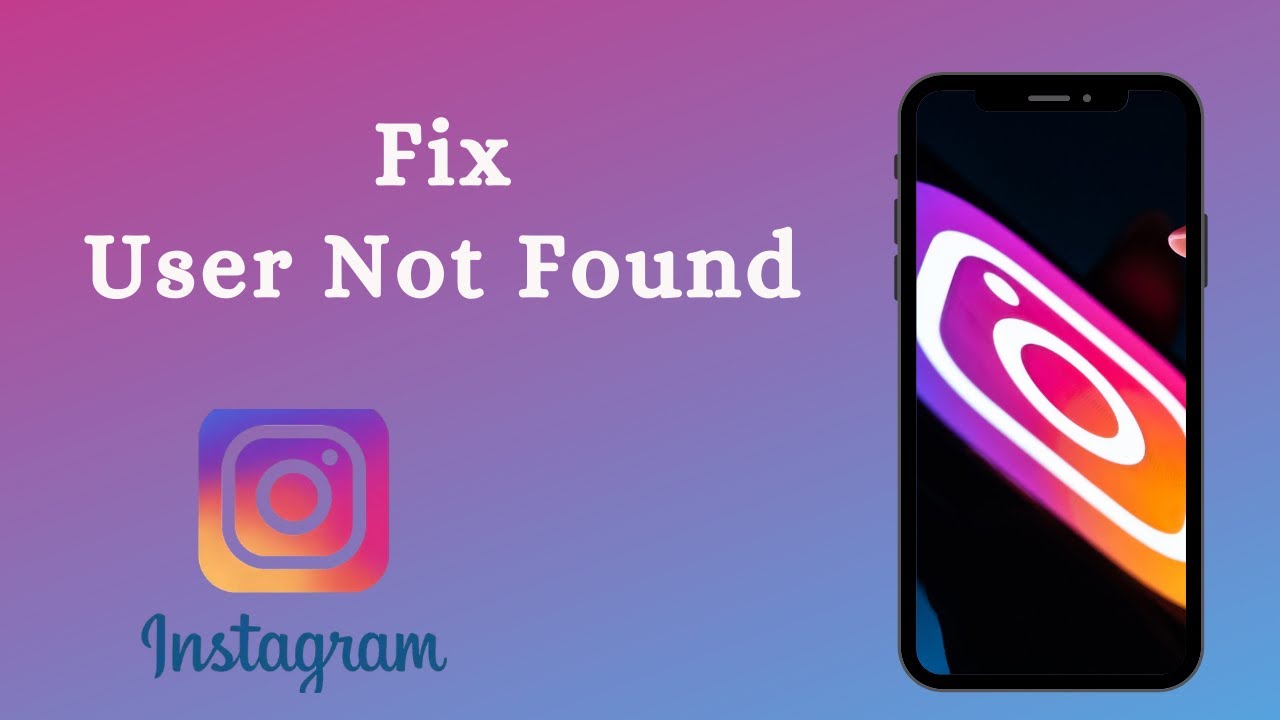 Gids om de fout gebruiker niet gevonden op te lossen bij het inloggen op Instagram