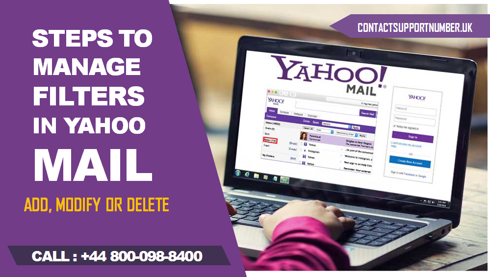 Manage Filters in Yahoo Mail