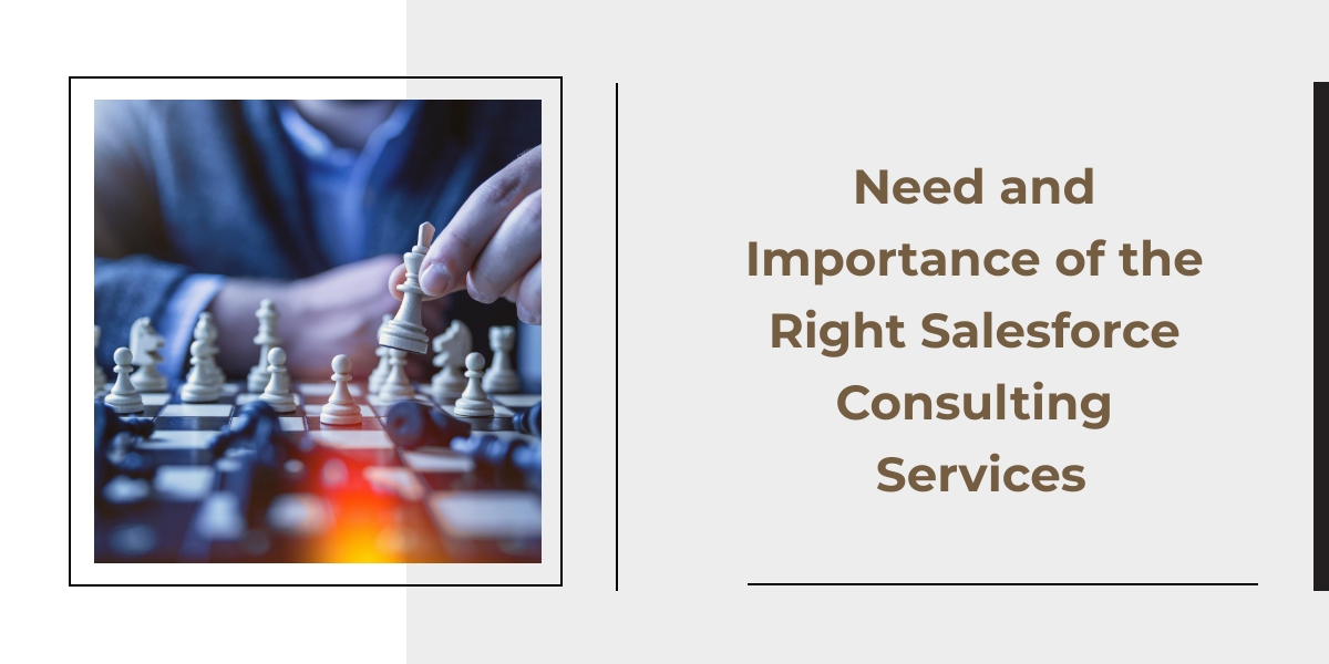 Need and Importance of the Right Salesforce Consulting Services